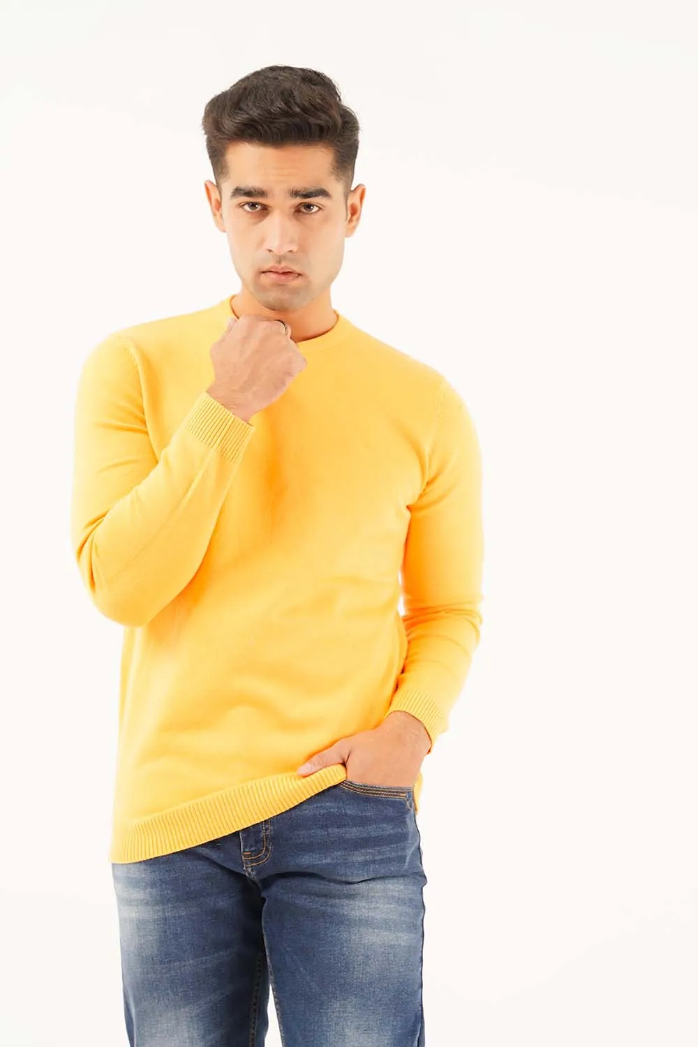 Men's Full Sleeve Round Neck Sweater