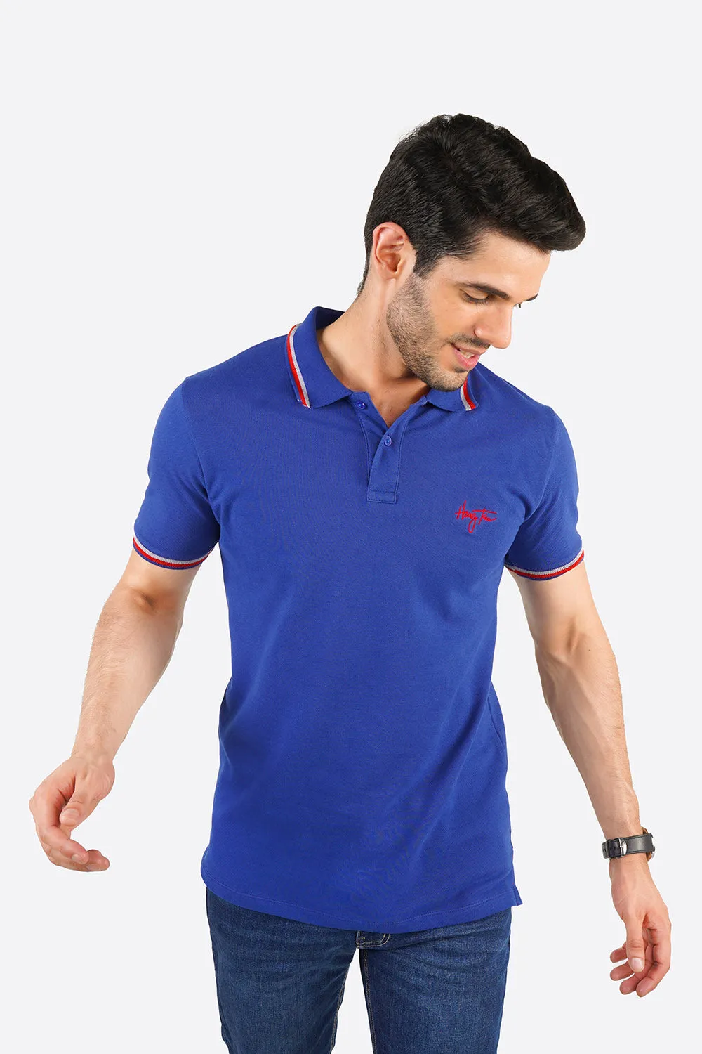 Men's Short Sleeves Fashion Polo