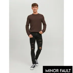 (Minor Fault) Skinny Black Ripped Jeans