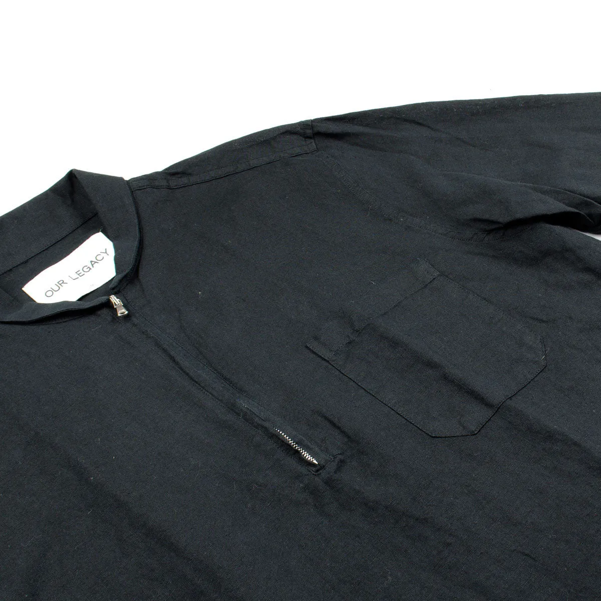 Our Legacy - Shawl Zip Shirt - Black