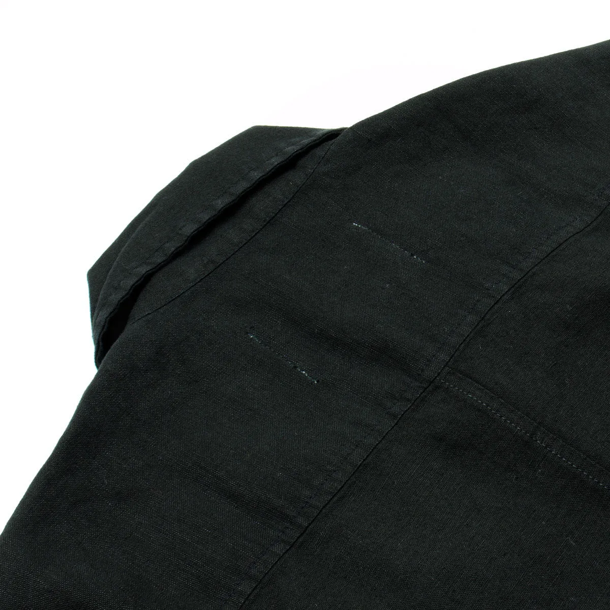 Our Legacy - Zip Shirt - Washed Black Linen