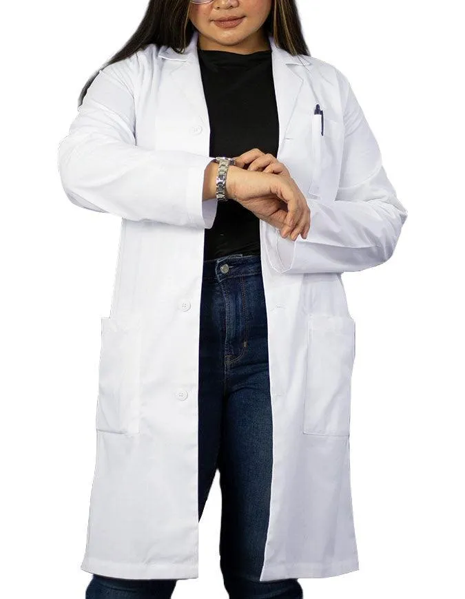 Panda Uniform Unisex 40 Inch Long Lab coat