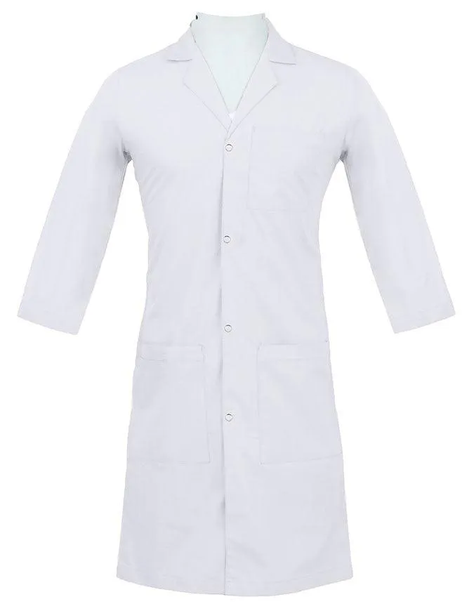 Panda Uniform Unisex Snap Front 40 Inch Lab coat