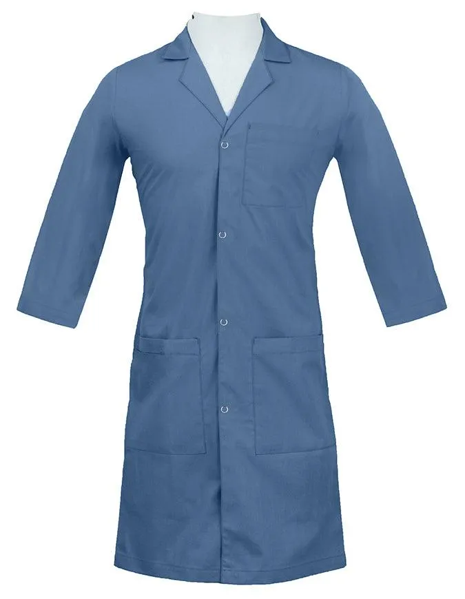 Panda Uniform Unisex Snap Front 40 Inch Lab coat