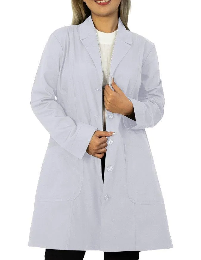 Panda Uniform Women 36 Inch Two Front Pockets Colored Lab Coat