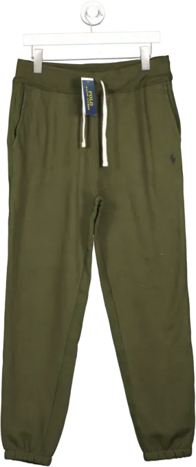 Polo Ralph Lauren Green Khaki / Navy Polo Player Logo Joggers UK M