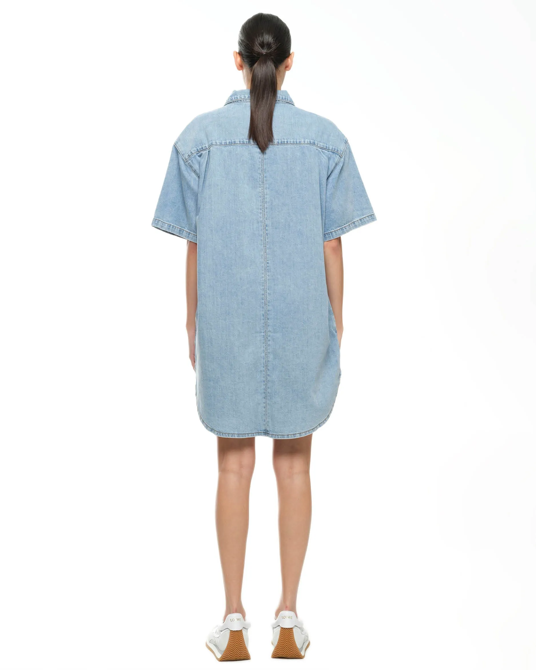 REECE DRESS - FADED INDIGO