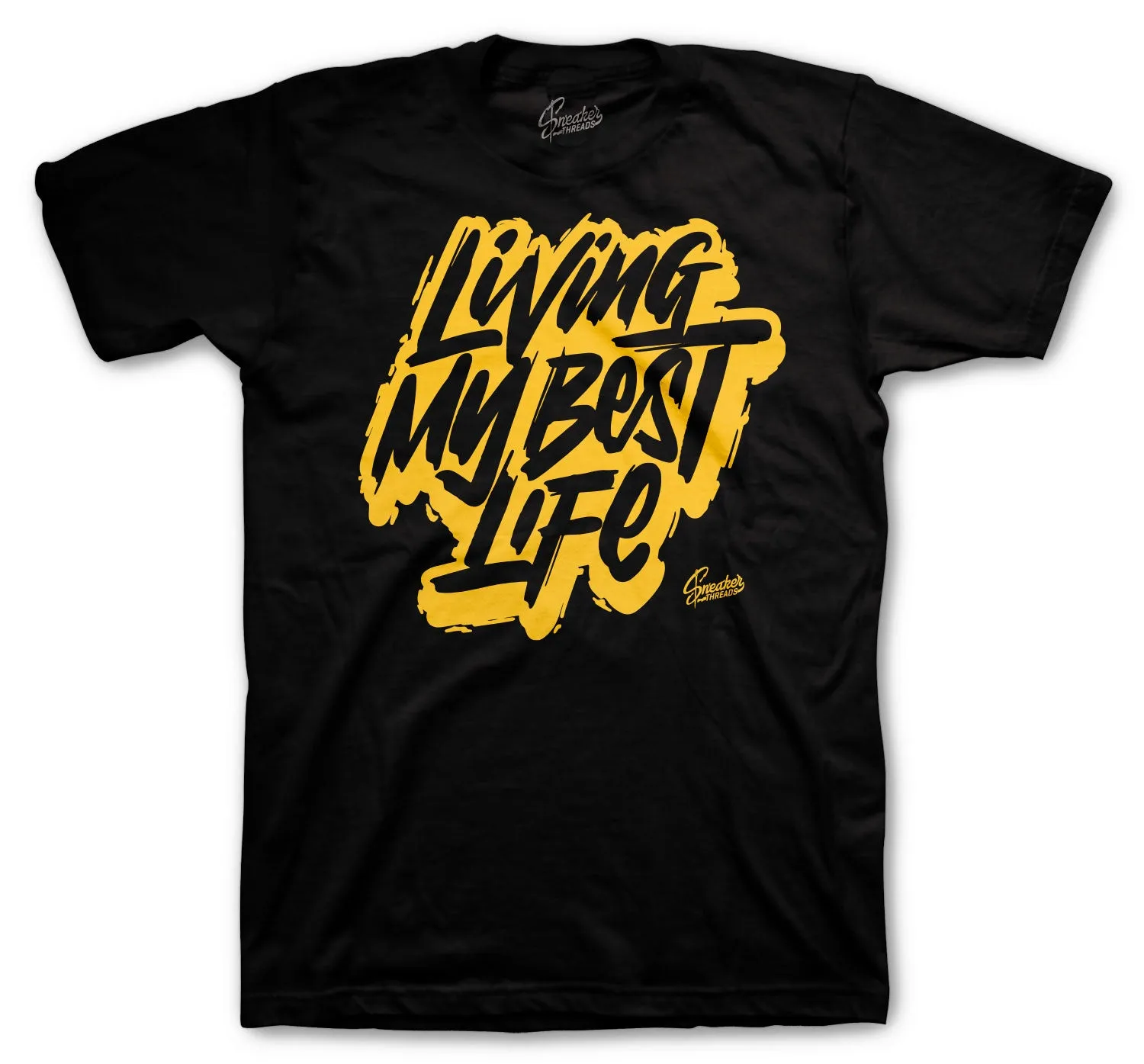 Retro 1 Pollen Shirt - Living Life - Black