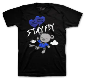 Retro 14 Hyper Royal Shirt - Money Over Love - Black