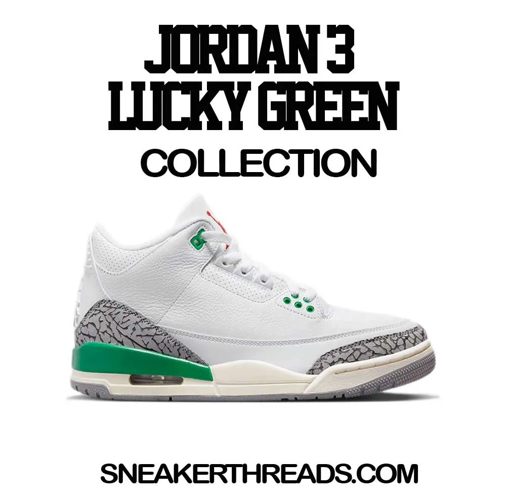 Retro 3 Lucky Green Dream Shirt