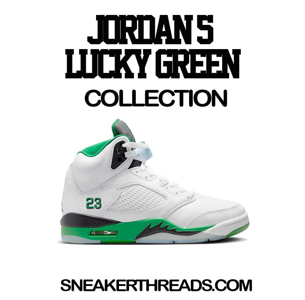 Retro 5 Lucky Green Love Wins Shirt