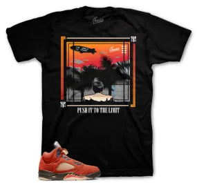 Retro 5 Mars For Her Shirt - World is Yours - Black