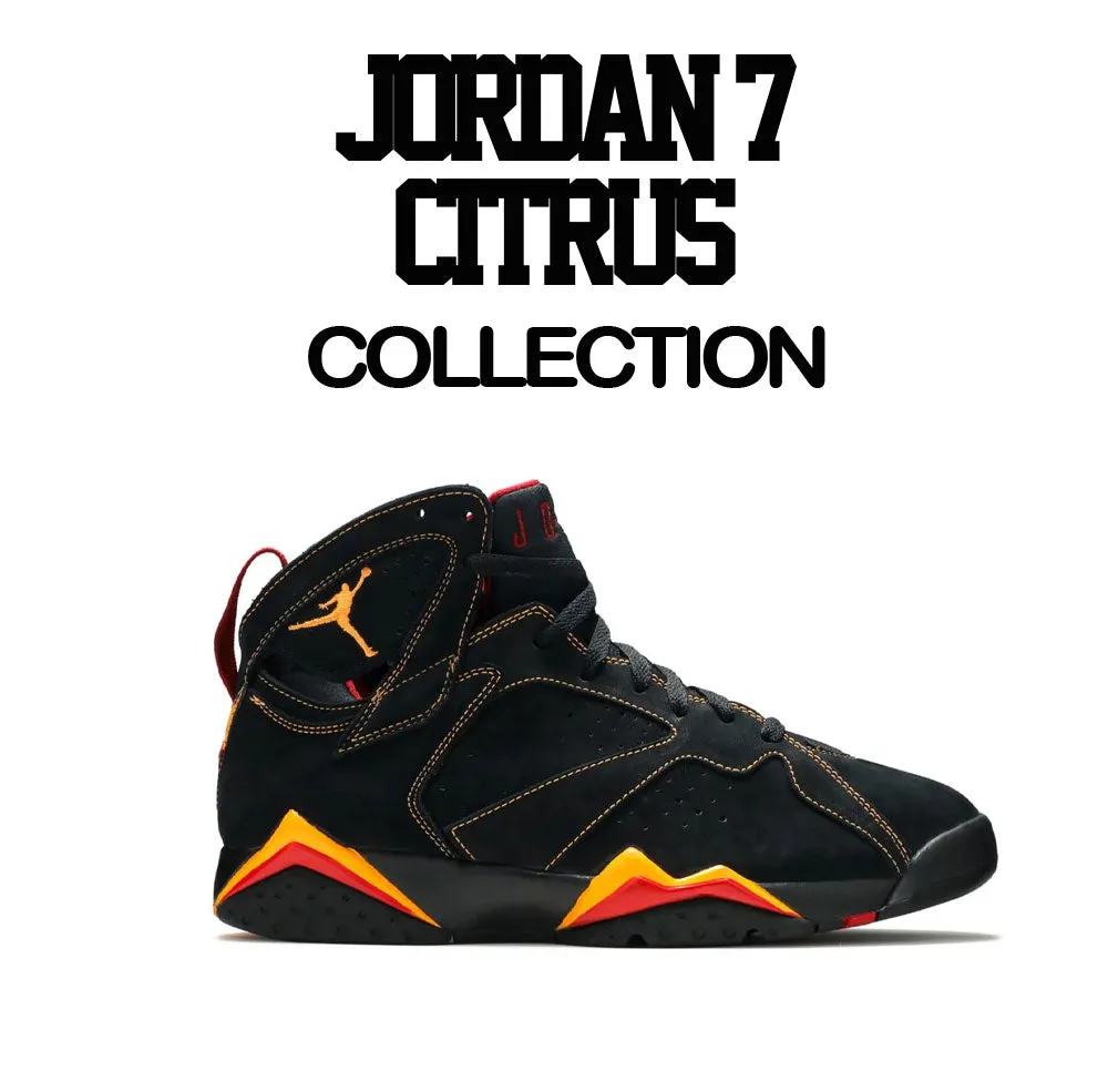 Retro 7 Citrus Shirt - Never Discuss - Black