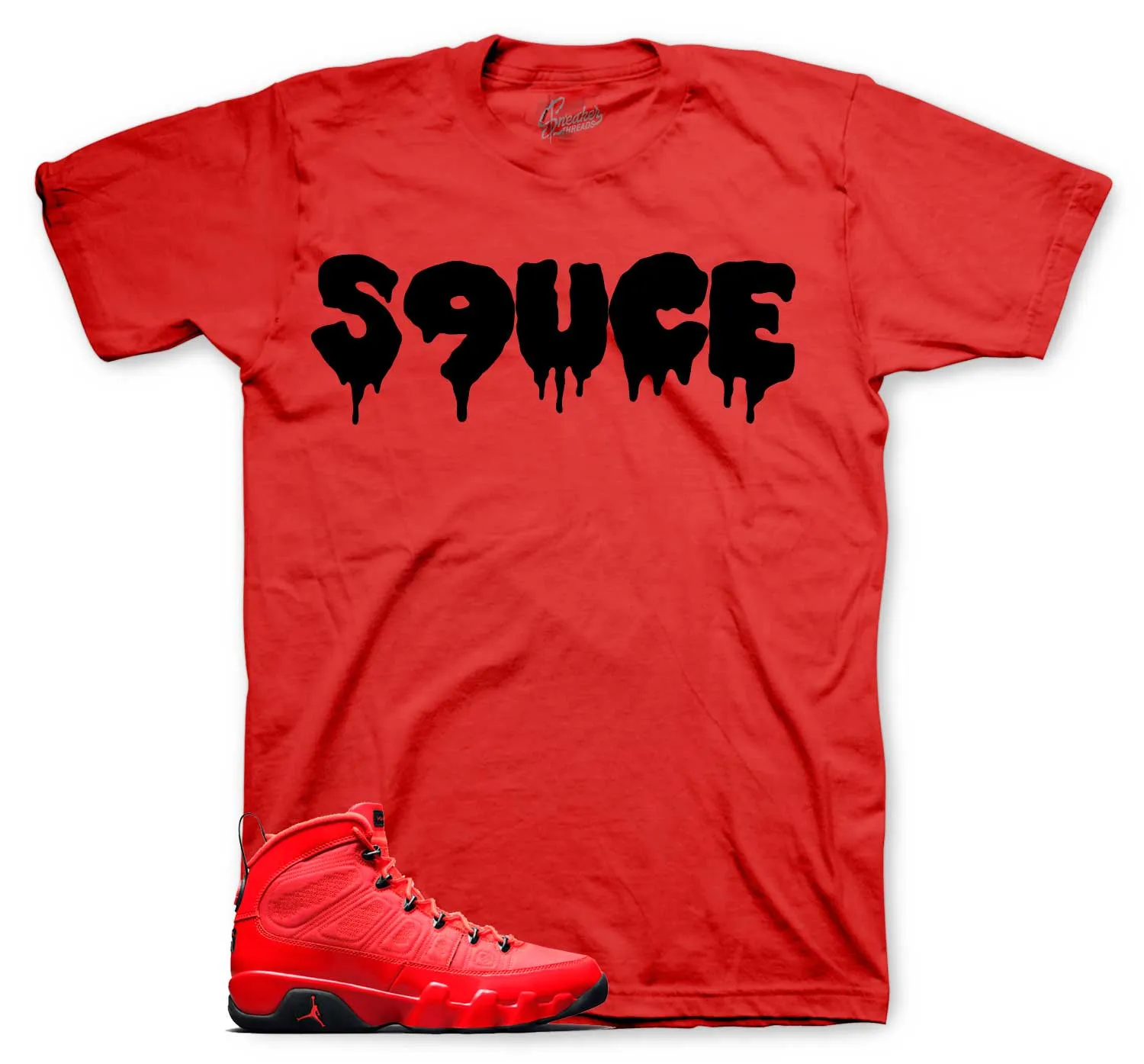 Retro 9 Chile Red S9uce Shirt