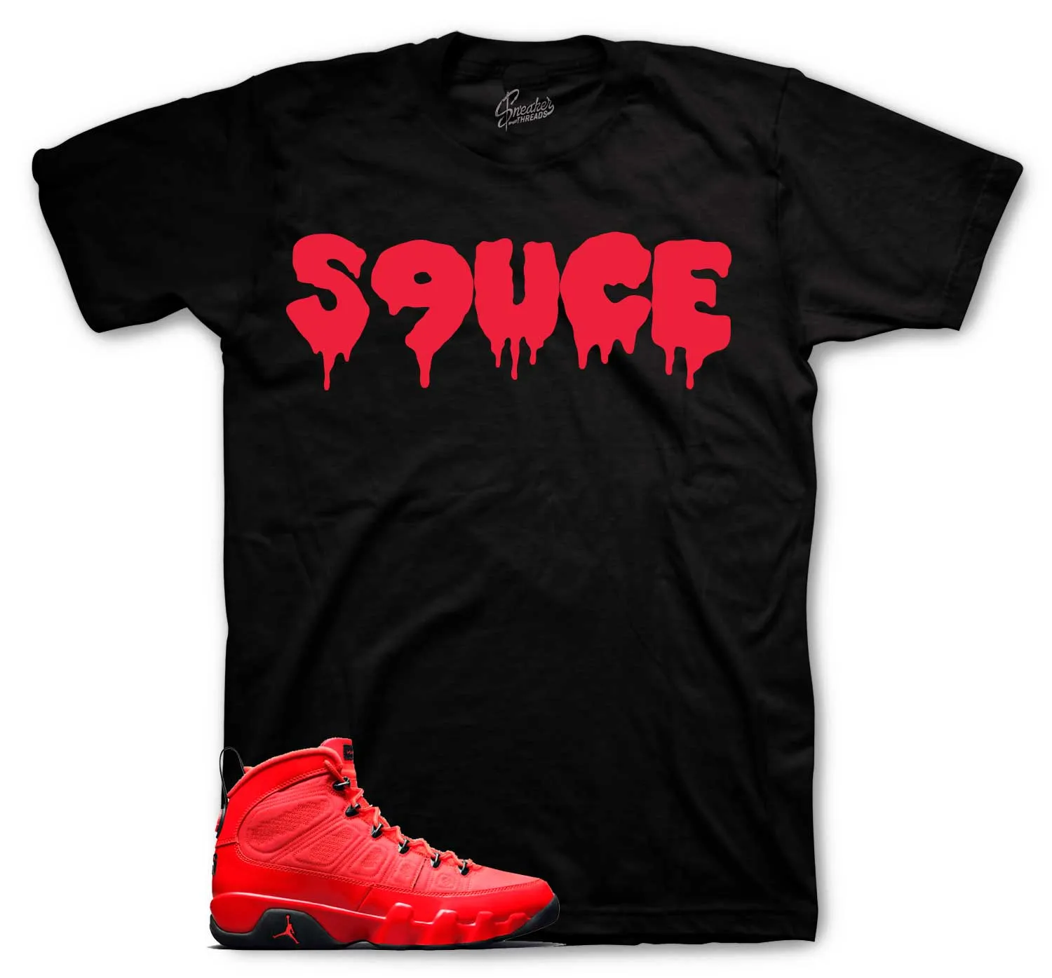 Retro 9 Chile Red S9uce Shirt