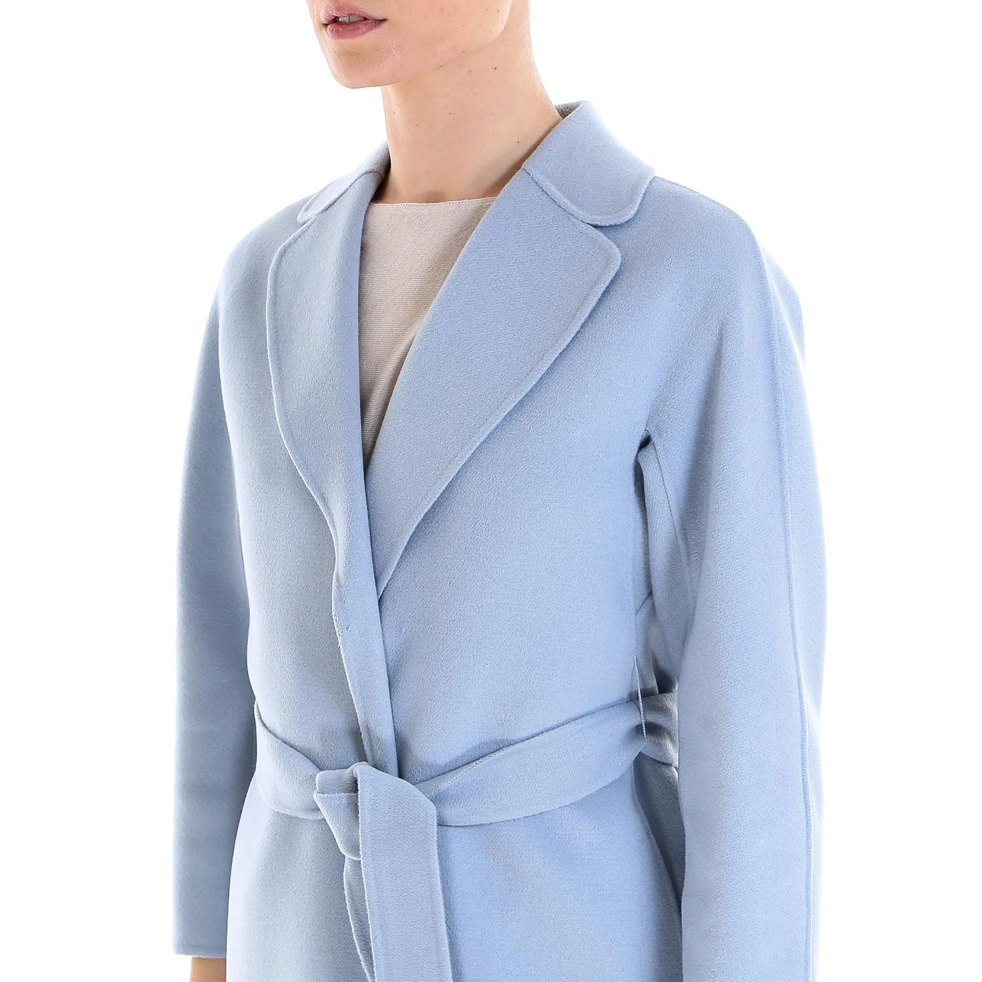 'S Max Mara Belted Wrap Coat