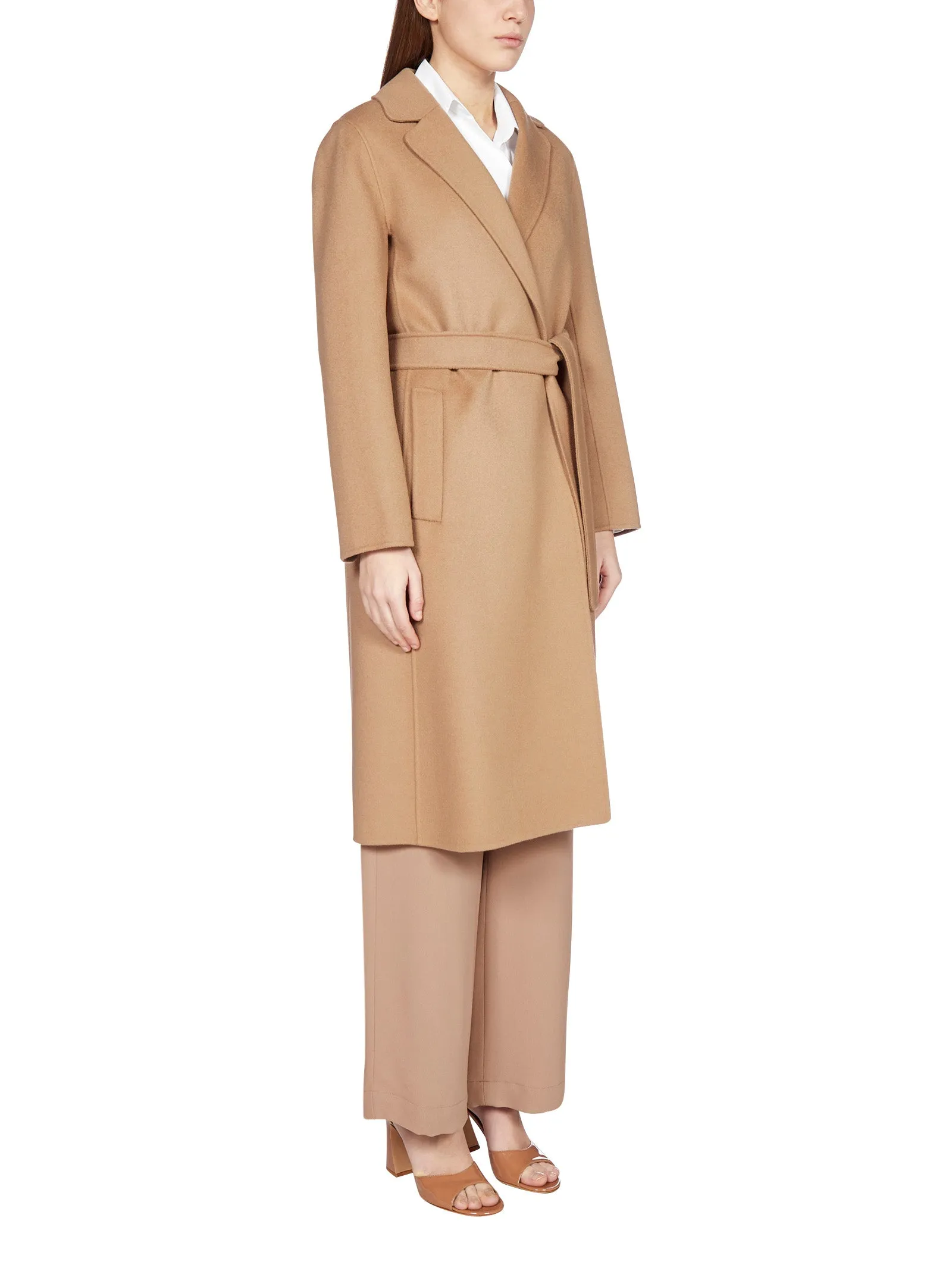 'S Max Mara Pauline Belted Wrap Coat