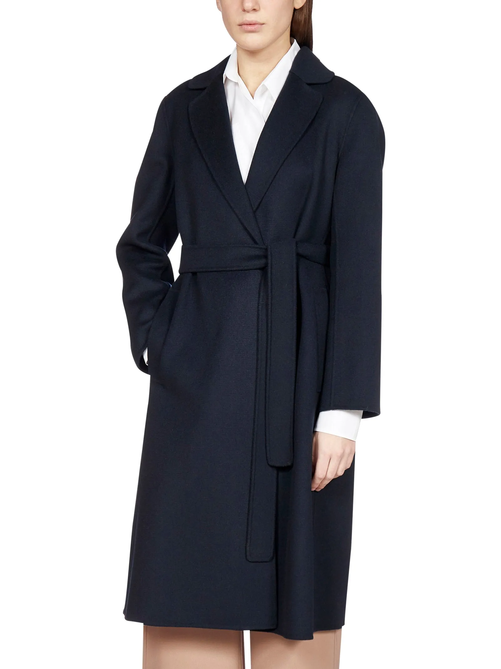 'S Max Mara Pauline Belted Wrap Coat