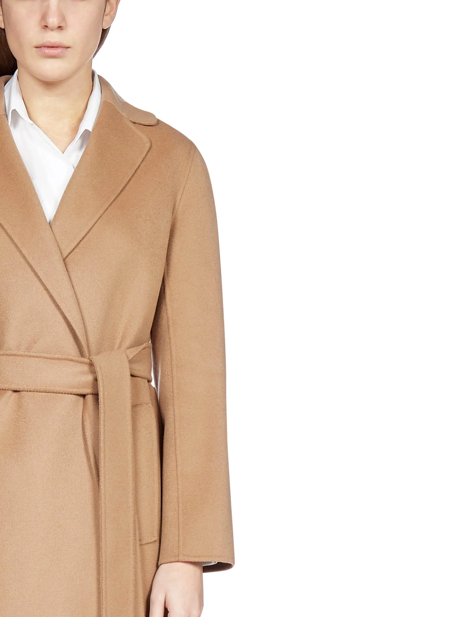 'S Max Mara Pauline Belted Wrap Coat