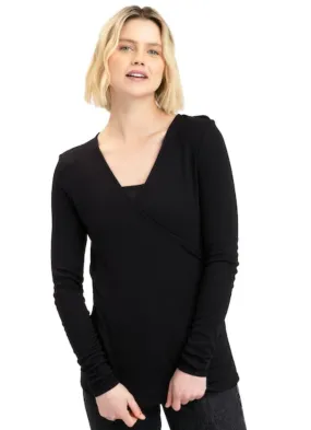 Threads 4 Thought shirt, Eisha ribbed wrap