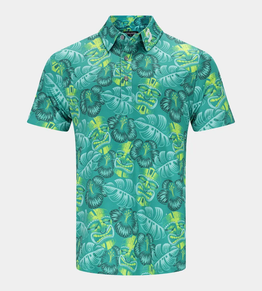 TIKI POLO - GREEN