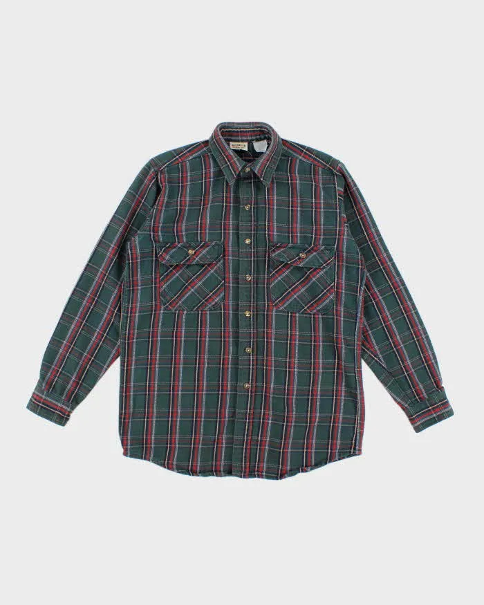 Vintage 90s Five Brother Thick Flannel Shirt - L/XL