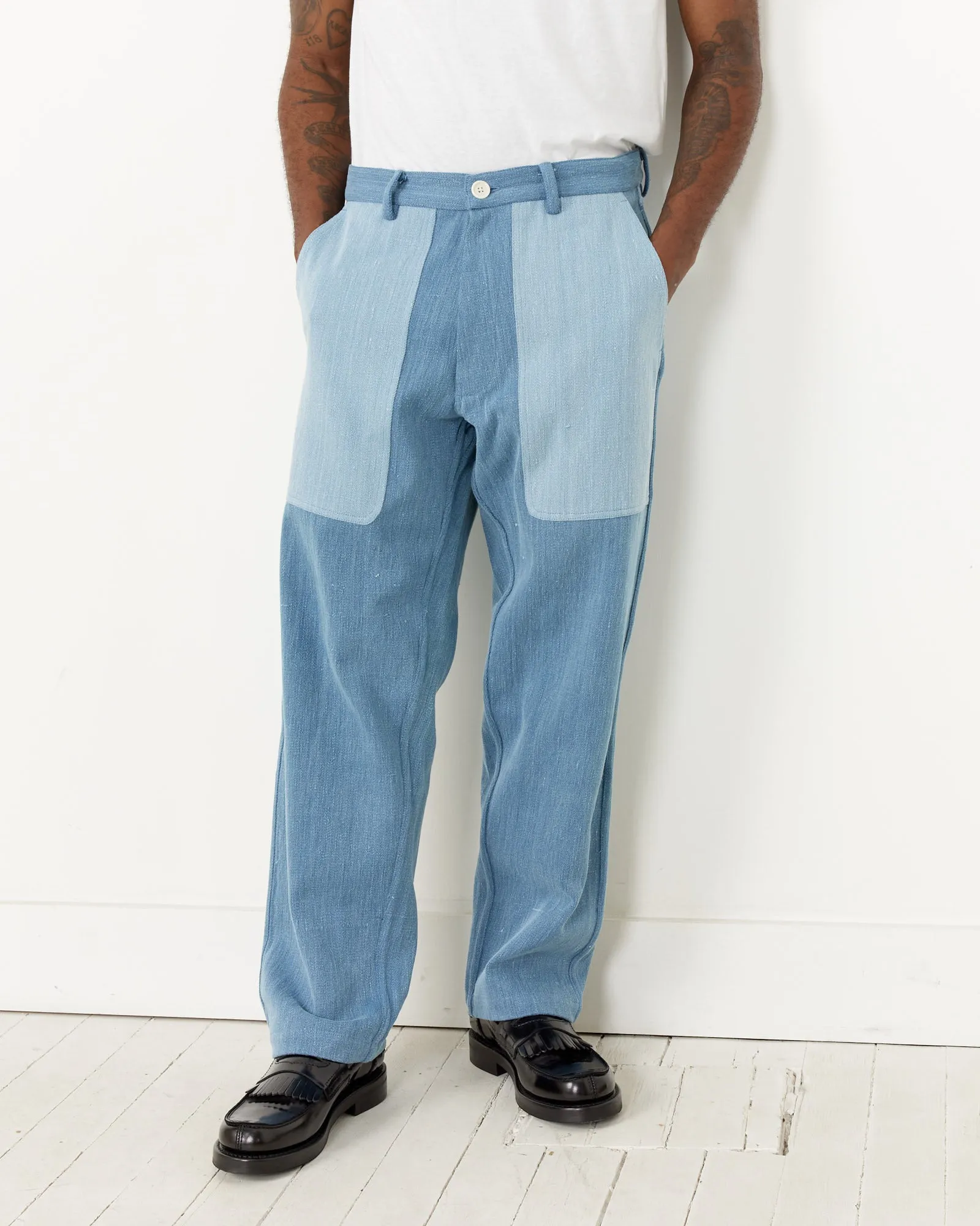 William Trouser in Indigo