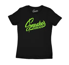 Womens - Electric Green 6 ST Logo Shirt