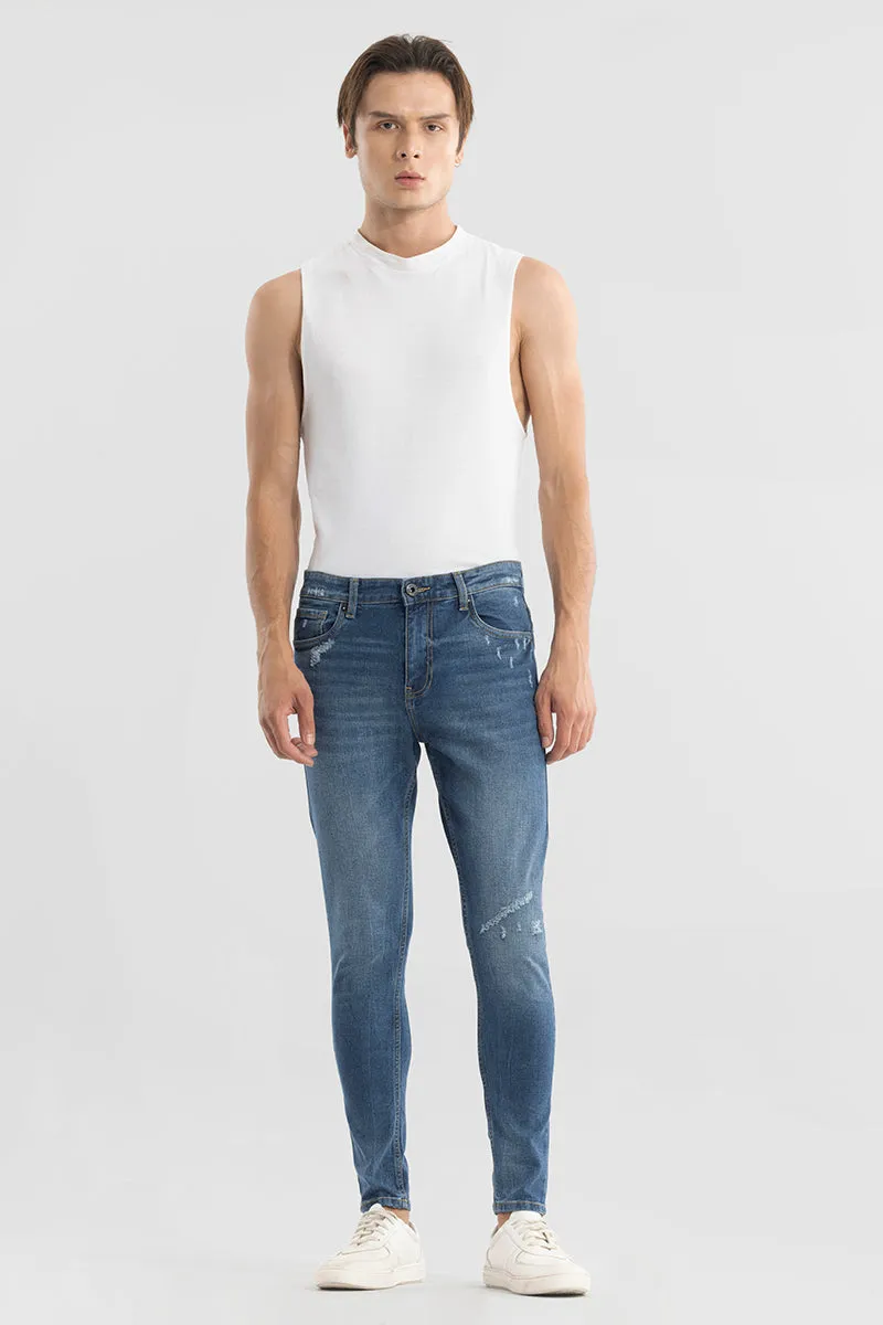 Zeel Aegean Blue Skinny jeans